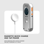 G-OUSSVE RePod Aluminum Alloy Protective Case for Watch Series The Classic iPod Reborn on Your Watch with Retro Scroll Wheel