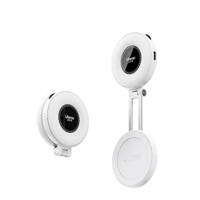 Magnetic Selfie Light LM19, LED Fill Light Compatible with Magsafe, LED Selfie Ring Light