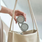 GIVBRO Foldable Neck Fan 3 Power Settings USB Rechargeable 1600mAh Battery Bladeless Fan for Outdoor Sports Travel