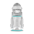 G-OUSSVE Rocket Desktop Fan Multifunctional Creative RGB Colorful Silent Fan Dual Drive Spray System Ornament Fan