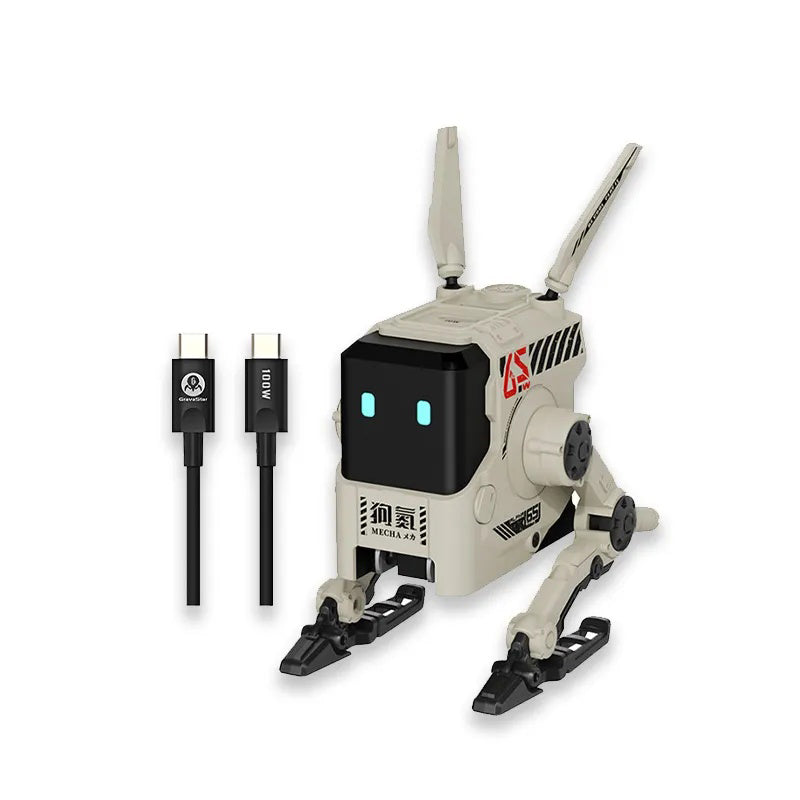 Gravity Planet Dog Nitrogen Mobile Phone GAN Charger Gallium Nitride Fast Charging Machine with 65W High Power Instant Charging Adapter