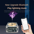 Tesla Lightning Speaker: Finished Arc Music Box Toy, High-Power Mini Bluetooth Speaker, Perfect Small Gift for Kids