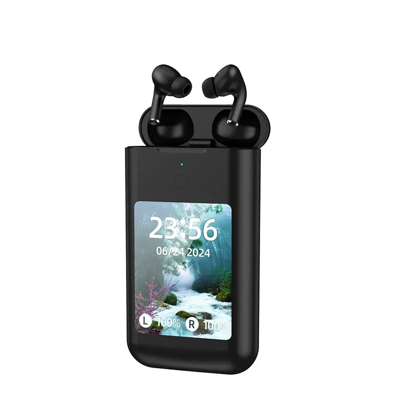 GIVBRO Multifunctional Wireless Game Console with Earphone, In Ear Headset Power Bank with Microphone & 8000mAh Charging Case, 2 in 1 HiFi Stereo Earbuds