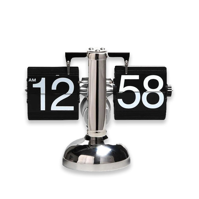 Automatic Page Flipping Mechanical Clock Balance Calendar European Creative Gateway Internet Celebrity Desktop Decoration