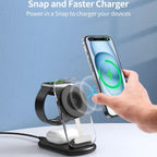 3-in-1 Magnetic Wireless Charger