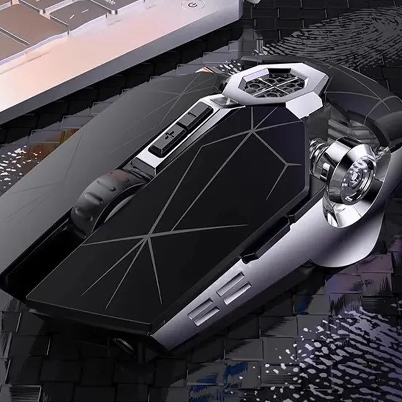 G-OUSSVE Wireless Mouse Charging Silent for Mechanical Revolution Queungshi/Aurora Pro/Unbounded 16 12th Gen Core I7 Gaming Laptop Silent Student Dormitory E-sports CF Chicken LOL