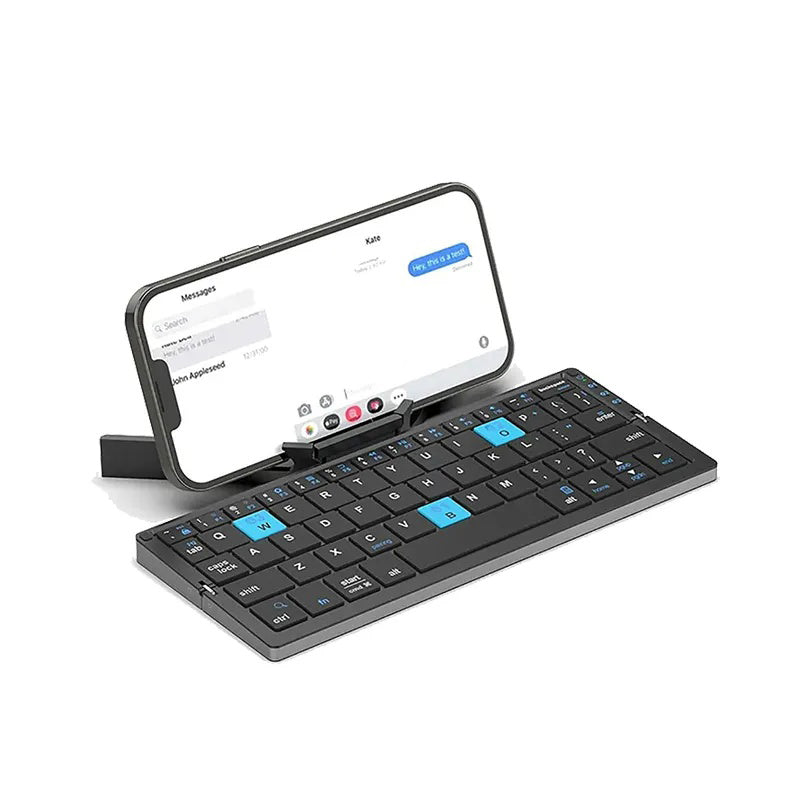 BOW Folding Bluetooth Keyboard Wireless Portable Mobile Phone Tablet Universal Portable Rechargeable