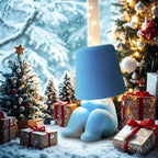 GIVBRO Cute Doll Design Table Lamp, 1 Count USB Rechargeable 3-level Dimmable Night Light, Decorative Light for Bedroom, Living Room, Office