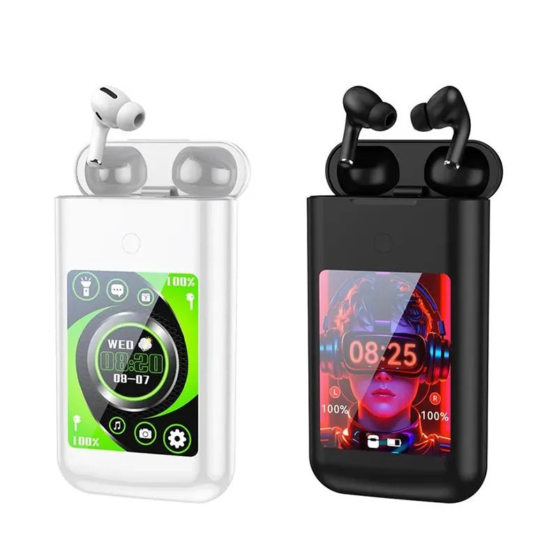 GIVBRO Multifunctional Wireless Game Console with Earphone, In Ear Headset Power Bank with Microphone & 8000mAh Charging Case, 2 in 1 HiFi Stereo Earbuds