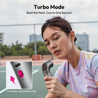 G-OUSSVE Portable Handheld Fan, Powerful Turbo Mini Fan, 19000 RPM High Speed Aero Ultra, 15H Max Cooling Time, 7 Speeds Aluminum Case, Pocket Rechargeable Personal Small Travel GIfts for Women, FathersDayGift