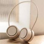 GIVBRO Foldable Neck Fan 3 Power Settings USB Rechargeable 1600mAh Battery Bladeless Fan for Outdoor Sports Travel