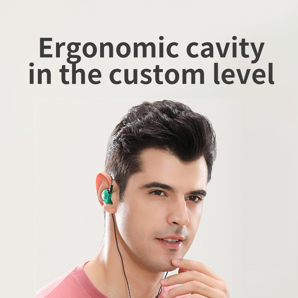 Portable Wired In-Ear Earphones with 8D HiFi Bass, Noise-Canceling Mic, Sweatproof for Gaming, PS/XBOX, Running & Gym, 3D Stereo Sound, Subwoofer Audio, In-Ear Monitor, High-Fidelity Wired Headphones