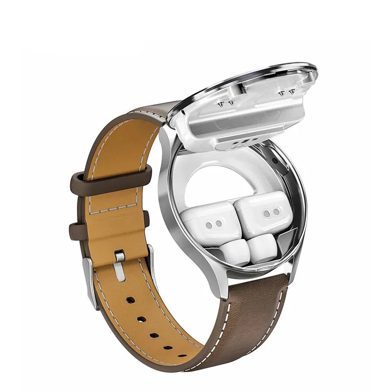 2-in-1 Smartwatch with HD Bluetooth Calling, 1.39-inch High-Definition Screen, Waterproof, and Ultra-Thin