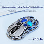 Magnesium Alloy Hollow Tri-Mode Mouse: The King of High-Performance Gaming Mice