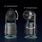 G-OUSSVE Rocket Desktop Fan Multifunctional Creative RGB Colorful Silent Fan Dual Drive Spray System Ornament Fan