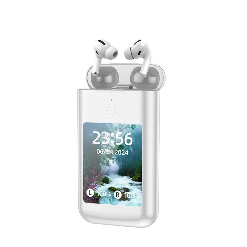 GIVBRO Multifunctional Wireless Game Console with Earphone, In Ear Headset Power Bank with Microphone & 8000mAh Charging Case, 2 in 1 HiFi Stereo Earbuds