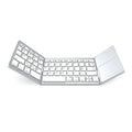 GIVBRO Ultra-thin Wireless Mini Bluetooth-compatible Keyboard, Foldable & Simple Design Tablet Keyboard for Household & Office
