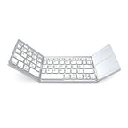 GIVBRO Ultra-thin Wireless Mini Bluetooth-compatible Keyboard, Foldable & Simple Design Tablet Keyboard for Household & Office