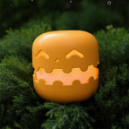 GIVBRO Pumpkin Night Light - Fun and Creative Gift, Ambiance Lamp. Rechargeable with Adjustable Brightness and Timer, Perfect LED Light for Halloween Decoration,Foldable Handheld Night Light Pumpkin Lantern for Halloween