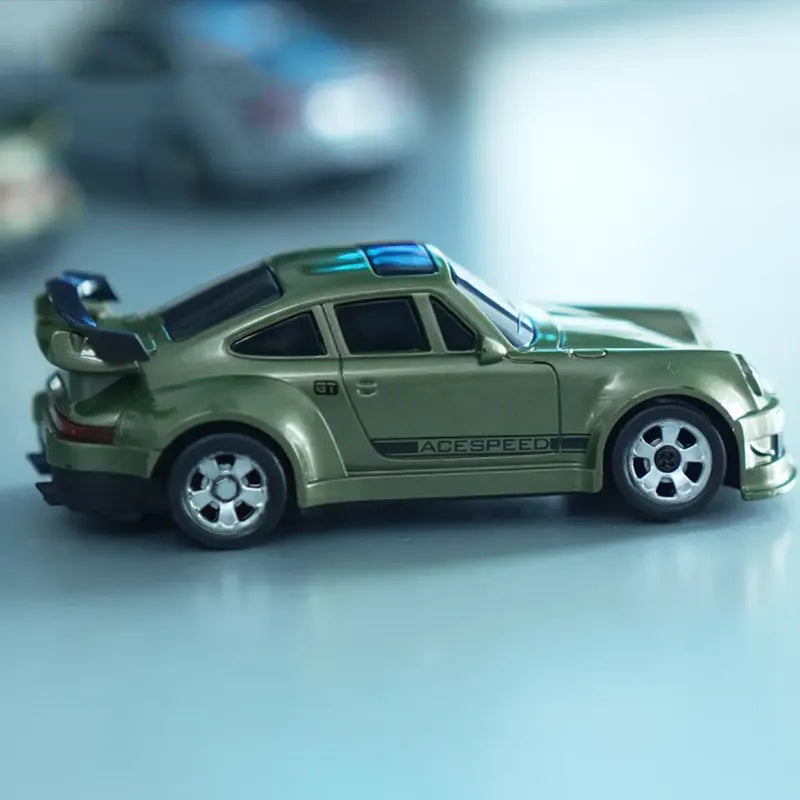 1/64 Mini Drift Car,Remote control car drifting on the desktop, USB rechargeable,Holiday or Birthday gifts for boys kids