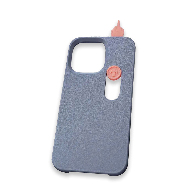 Creative Finger Slide Toy Phone Case for iPhone series