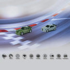 1/64 Mini Drift Car,Remote control car drifting on the desktop, USB rechargeable,Holiday or Birthday gifts for boys kids