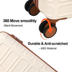 4 Piece Expandable Luggage Sets, ABS Travel Suitcase Set with Double Spinner Wheels, TSA Lock Hardshell Durable Traveling Bag Luggage Sets (13/20/26/28in) Gift for Back to School