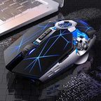G-OUSSVE Wireless Mouse Charging Silent for Mechanical Revolution Queungshi/Aurora Pro/Unbounded 16 12th Gen Core I7 Gaming Laptop Silent Student Dormitory E-sports CF Chicken LOL