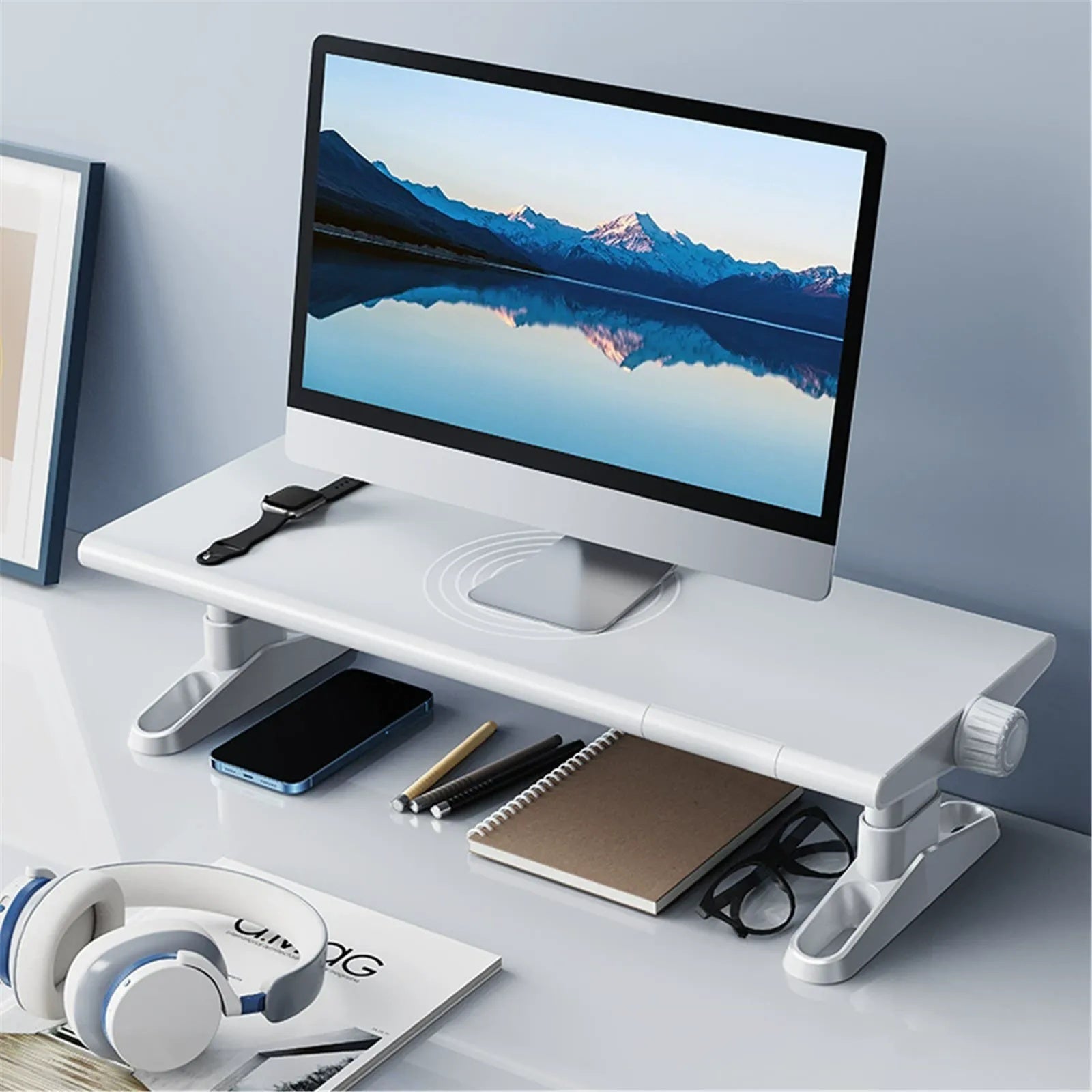 Adjustable  Monitor Lifting Stand for Computers ipad and Phones