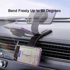 GIVBRO Universal Car Phone Mount: MagSafe-Compatible, Magnetic Dashboard Phone Holder for Navigation