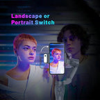 3-Axis AI  Mobile Phone Gimbal,estabilizado selfie profesional,gimbal stabilizer for smartphone, Face Tracking,phone stabilizer for video recording, for iPhone, Andriod, Vlogging for Youtube, TikTok, Twitter, Skype and Video Shooting Stabilizer