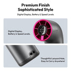 G-OUSSVE Portable Handheld Fan, Powerful Turbo Mini Fan, 19000 RPM High Speed Aero Ultra, 15H Max Cooling Time, 7 Speeds Aluminum Case, Pocket Rechargeable Personal Small Travel GIfts for Women, FathersDayGift