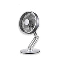 Mros Desktop Metal Small Fan Charging Office Retro Desktop Rotating Folding Electric Fan Desktop