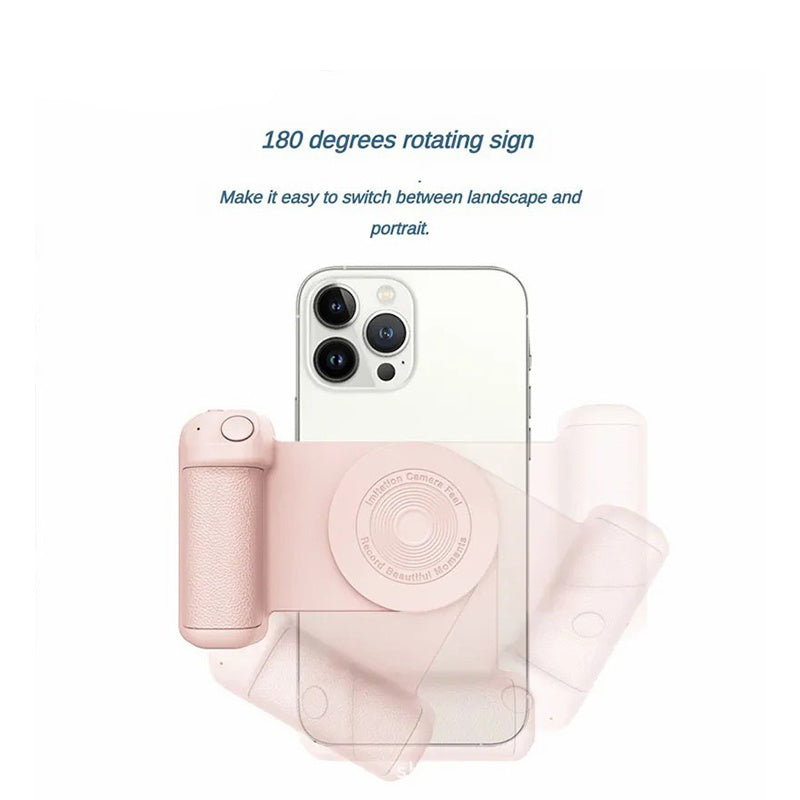 Magnetic Camera Handle, Photo Stand, Smart Bluetooth Mobile Phone Anti -shake Selfie, Desktop Wireless Charger, Compatible With Apple & Android