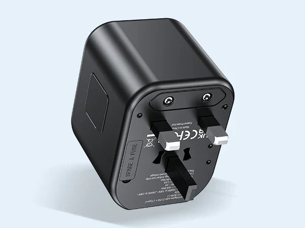 Universal Travel Adapter with USB-C & USB Ports
