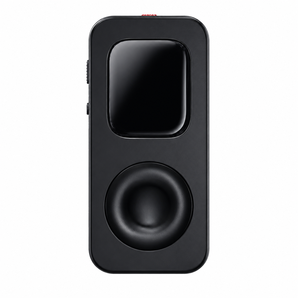 G-OUSSVE Retro Click-Wheel Metal Case for Apple Watch – iPod-Inspired Handheld Conversion
