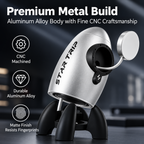 G-OUSSVE Rocket-Shaped Apple Watch Charging Stand with Cable Storage, Aluminum Alloy Desktop Dock
