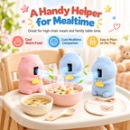 G-OUSSVE Cute Clip-On Food Cooling Fan – Portable Mini Mealtime Helper for Bowls & Cups