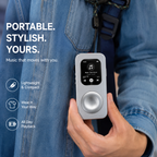 G-OUSSVE Retro Click-Wheel Metal Case for Apple Watch – iPod-Inspired Handheld Conversion