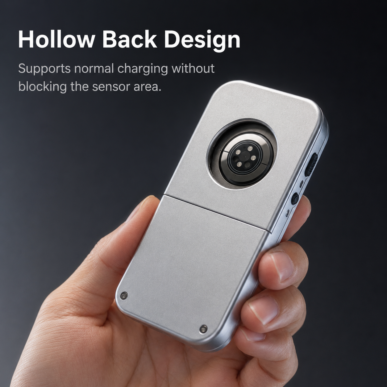 G-OUSSVE Retro Click-Wheel Metal Case for Apple Watch – iPod-Inspired Handheld Conversion