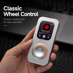 G-OUSSVE Retro Click-Wheel Metal Case for Apple Watch – iPod-Inspired Handheld Conversion