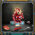 G-OUSSVE Capibala cosplay Iron Man glowing magnetic mecha cute desktop ornament movie peripheral figurine