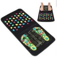 Revitalizing Acupressure Foot Matactivates pressure points to relieve tension,boost circulation, and energize your body-juststand or step for a few minutes daily