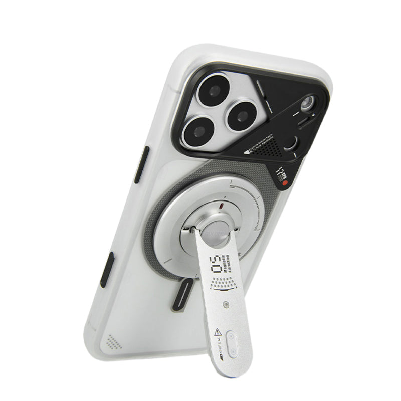 Compatible with Apple iPhone 17 Pro Max Phone Case, High Energy Mist Phone Case Night Glow Semi-Transparent Matte Camera Button Full Protection Anti-Drop Magnetic Phone Case MagSafe Protective Case Cover