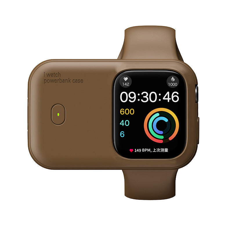 G-OUSSVE 1200mAh Magnetic Wireless Power Bank for Apple Watch – Portable Type-C Rechargeable Charger
