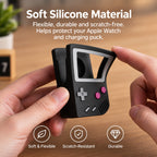 G-OUSSVE Retro Game Console Charging Stand for iwatch Series 3/4/5/6, Silicone Desktop Dock Holder