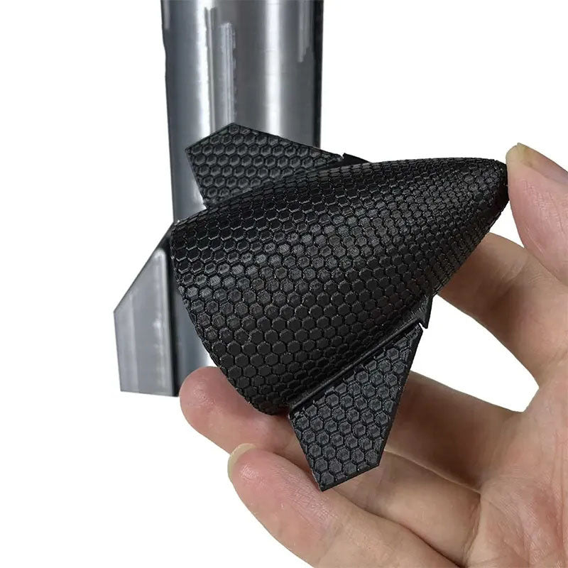 G-OUSSVE SpaceX Starship 1/200 Rocket Model with Spray Humidifier