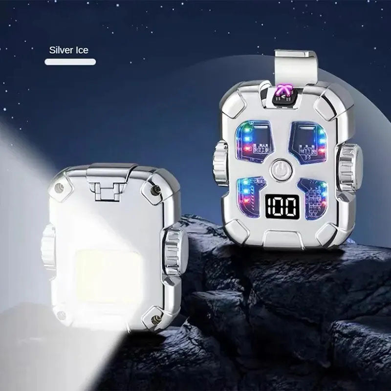 G-OUSSVE Electric Lighter Fidget Spinner lighter Waterproof Lighter with USB Rechargeable Customized Gift Birthday Gift for Boyfriend