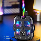 G-OUSSVE Electric Lighter Fidget Spinner lighter Waterproof Lighter with USB Rechargeable Customized Gift Birthday Gift for Boyfriend