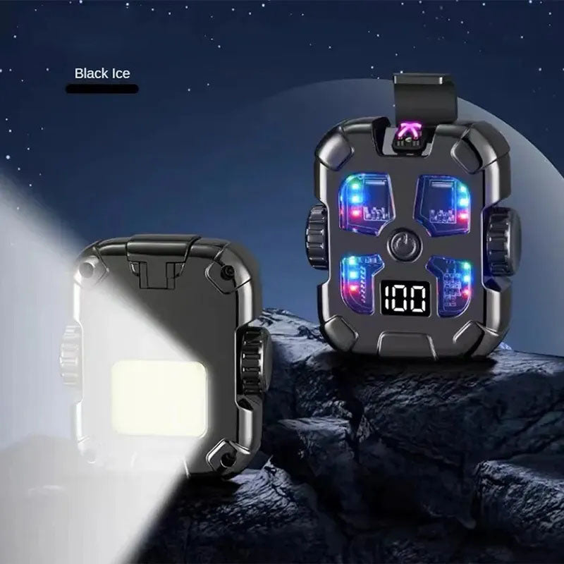 G-OUSSVE Electric Lighter Fidget Spinner lighter Waterproof Lighter with USB Rechargeable Customized Gift Birthday Gift for Boyfriend